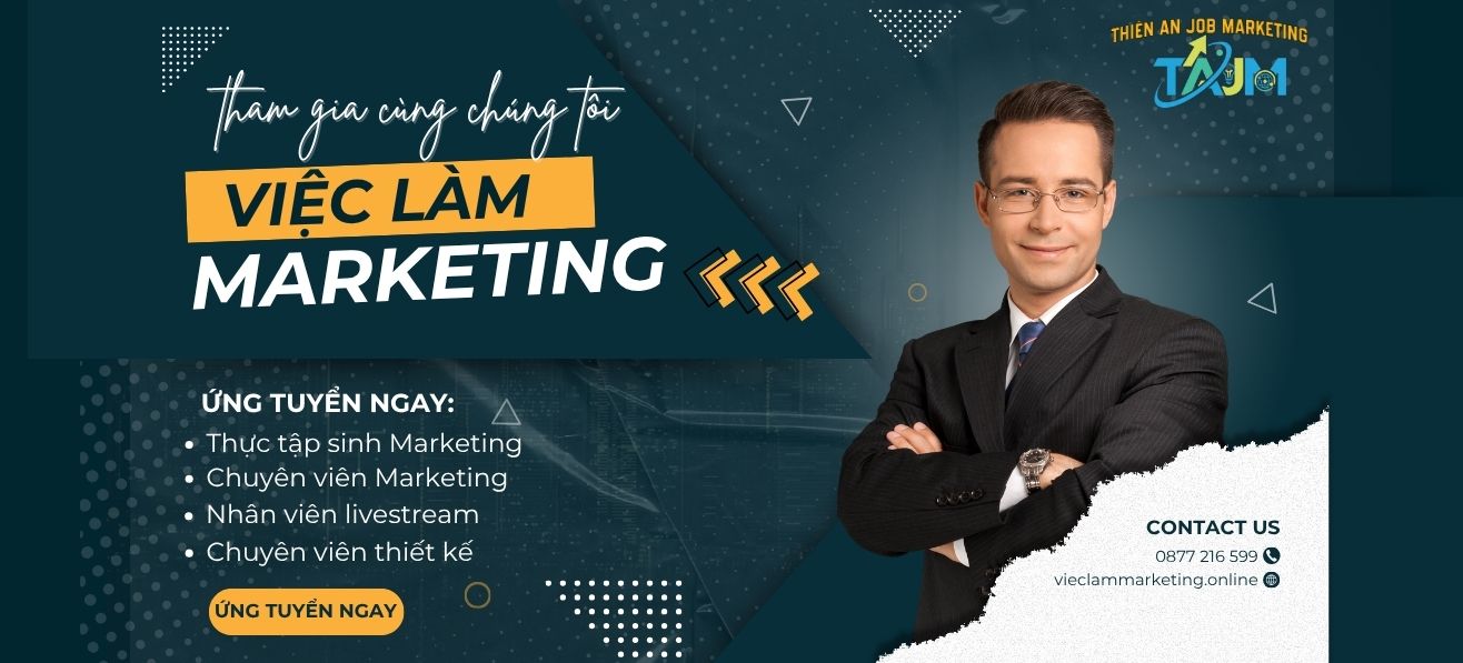 poster việc làm marketing